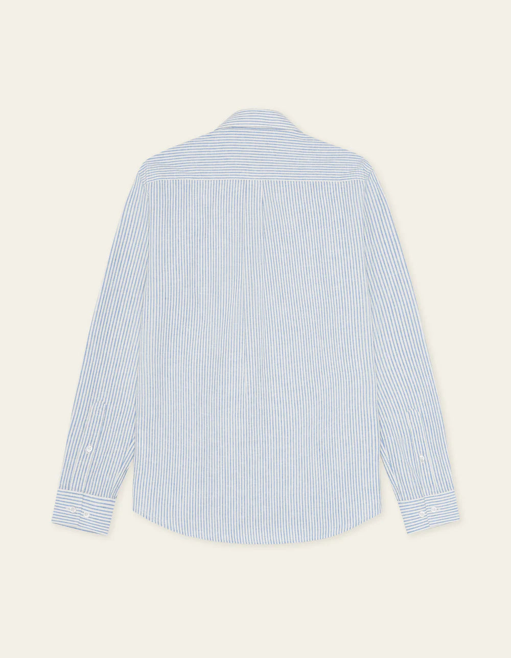 Les Deux | Chemise en coton et lin à rayures "Konrad" - Allure