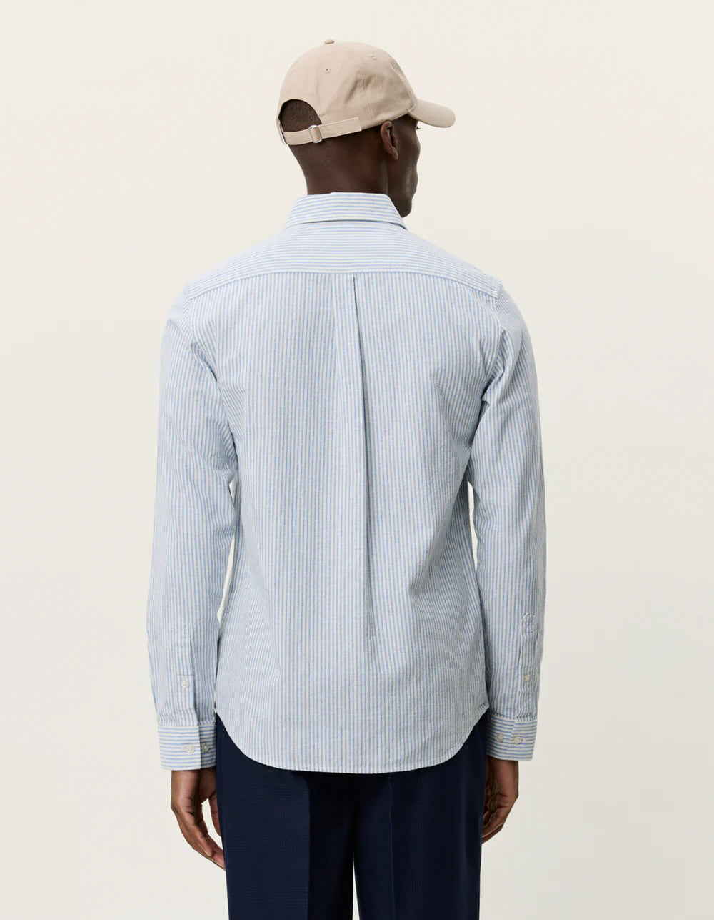 Les Deux | Chemise en coton et lin à rayures "Konrad" - Allure