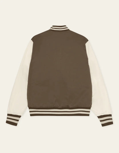 Les Deux | Veste "Varsity Tech" - Café