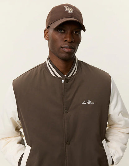 Les Deux | Veste "Varsity Tech" - Café