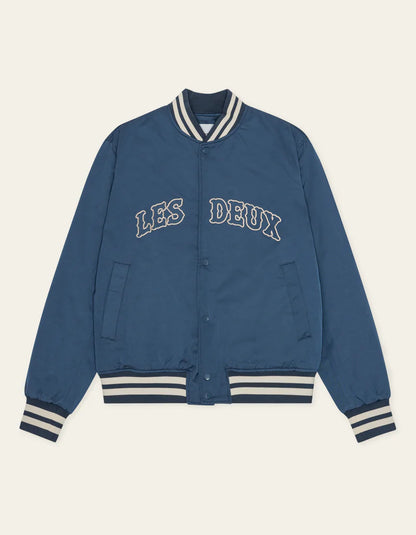 Les Deux | Veste "Varsity Tech" - Bleu