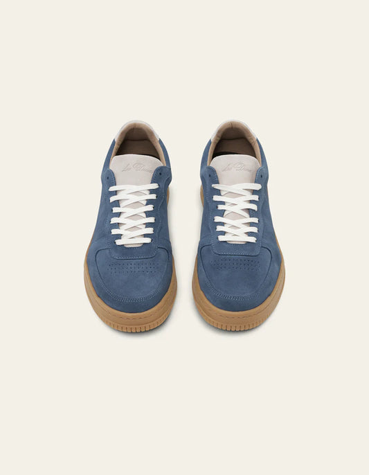 LES DEUX |  Baskets Wynn - Bleu denim foncé
