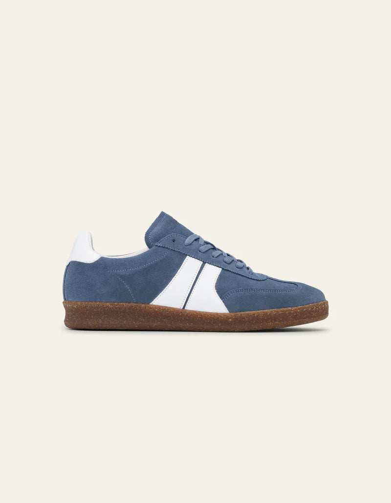 Les Deux |  Baskets "Waris" - Bleu denim foncé