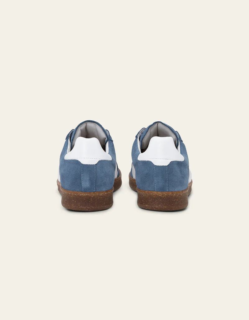 LES DEUX |  Baskets Waris - Bleu denim foncé
