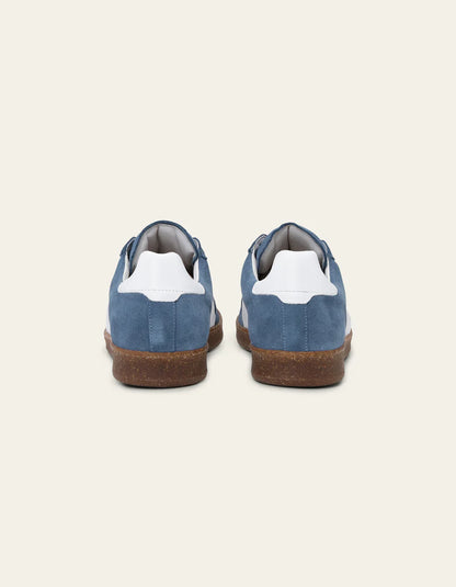 LES DEUX |  Baskets Waris - Bleu denim foncé