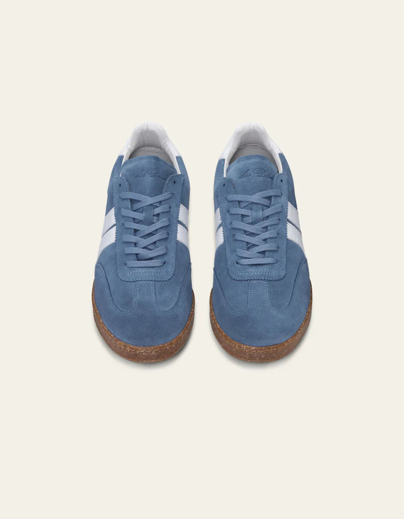 LES DEUX |  Baskets Waris - Bleu denim foncé