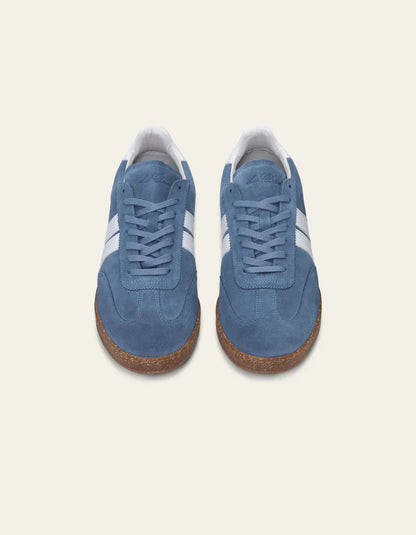 LES DEUX |  Baskets Waris - Bleu denim foncé