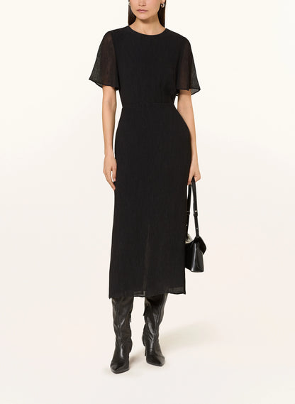 SAMSØE | La robe longue à manches courtes ''Salucindy'' - Noir