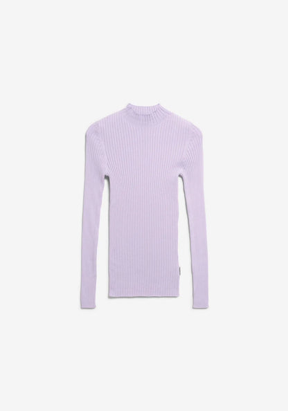 ARMEDANGELS | Pull en maille fine 'Alaania' | Lilas
