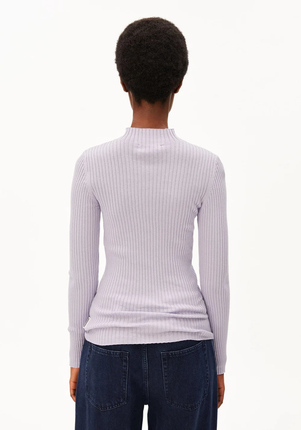 ARMEDANGELS | Pull en maille fine 'Alaania' | Lilas