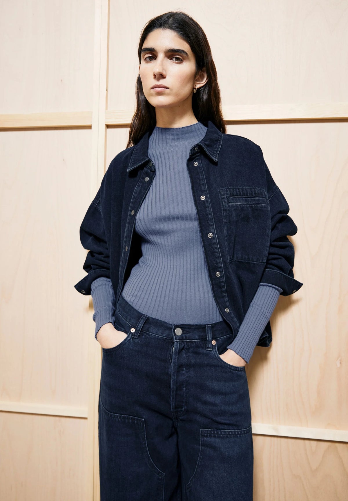 ARMEDANGELS | Pull en maille fine 'Alaania' | Bleu