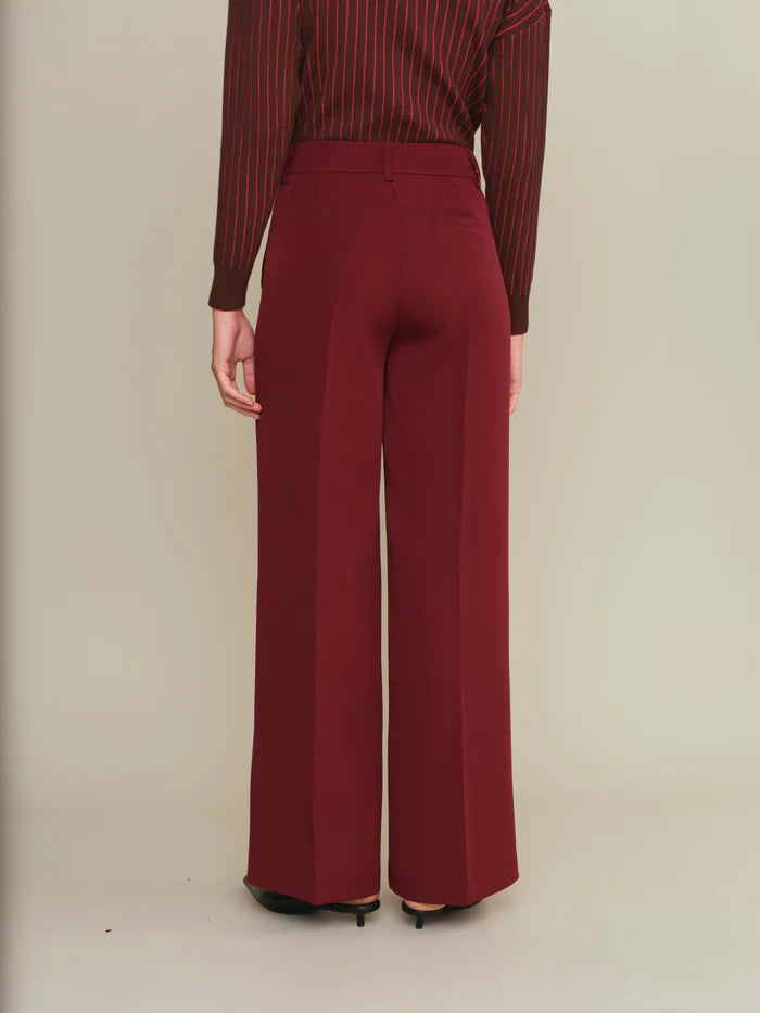 Deluc | Pantalon "Alex"- Merlot