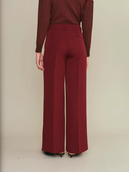 Deluc | Pantalon "Alex"- Merlot