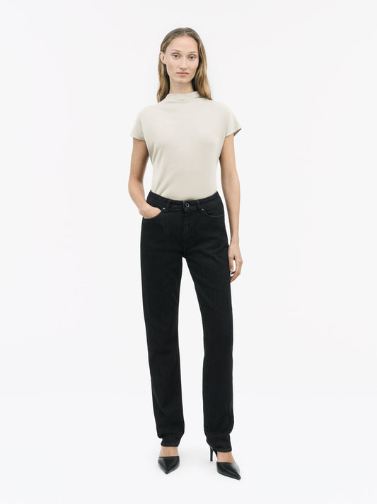 TIGER OF SWEDEN | Le jean slim droit ''Maggie'' - Noir