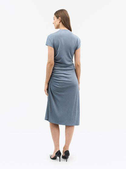 Tiger Of Sweden | Robe ajusté à manches courtes "Aliz" | Bleu clair