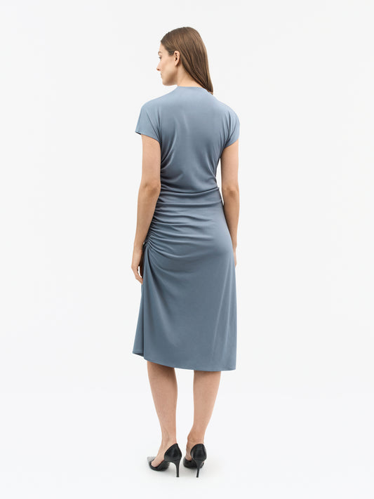 Tiger Of Sweden | Robe ajusté à manches courtes "Aliz" | Bleu clair