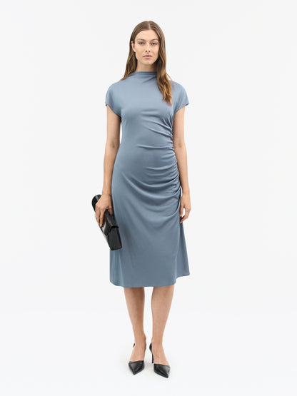 Tiger Of Sweden | Robe ajusté à manches courtes "Aliz" | Bleu clair