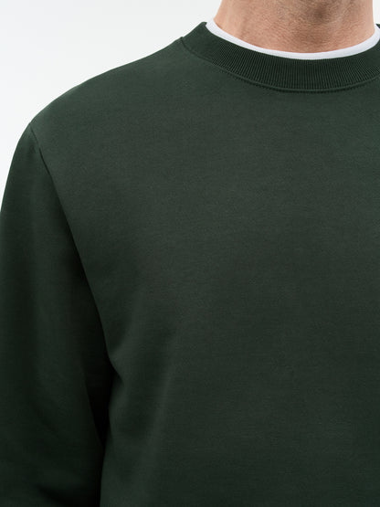 Tiger of Sweden | Pull en jersey "Emerson" - Vert foncé