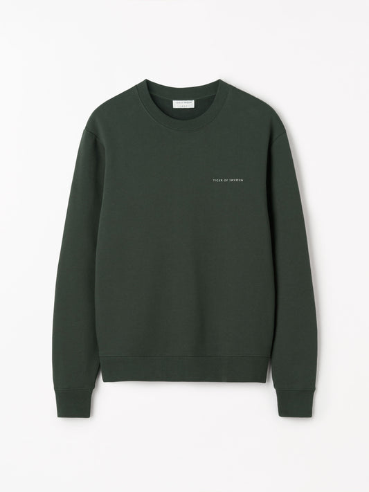 Tiger of Sweden | Pull en jersey "Emerson" - Vert foncé