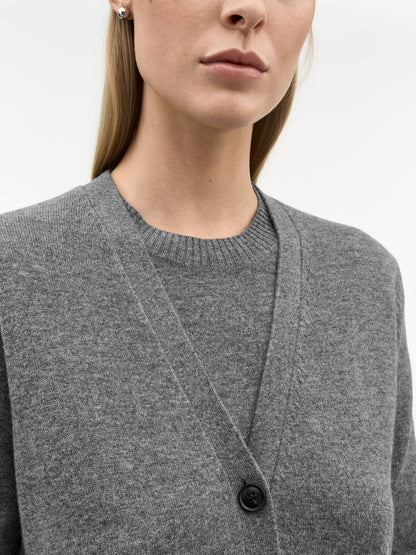 Tiger of Sweden | Cardigan ''Khloe'' en laine et cachemire - Gris