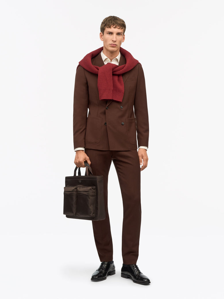 Tiger of Sweden | La mallette en nylon ''Sonor'' - marron