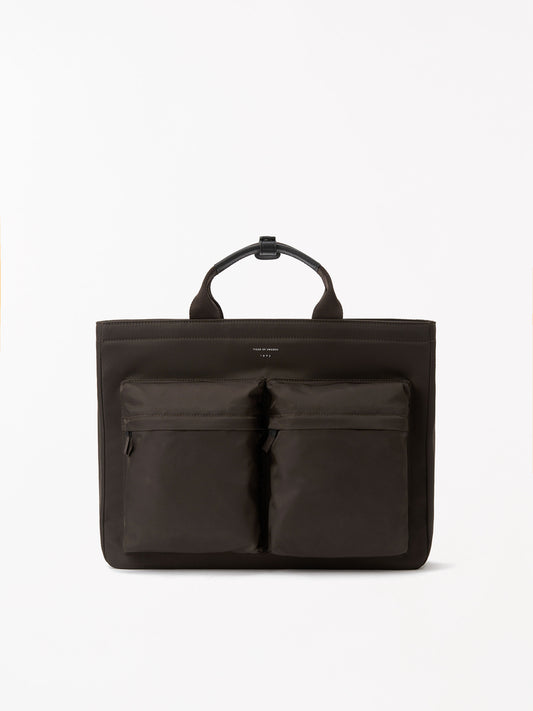 Tiger of Sweden | La mallette en nylon ''Sonor'' - marron