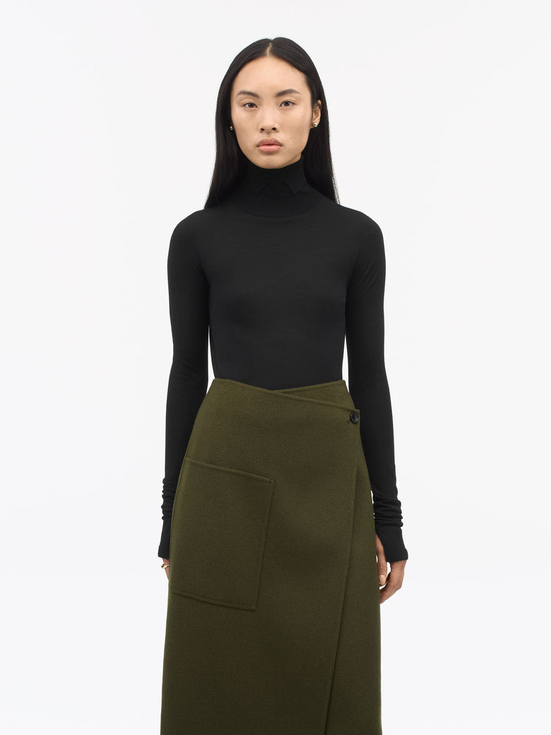 Tiger of Sweden | Pull en laine mérinos ''Aminha'' - Noir