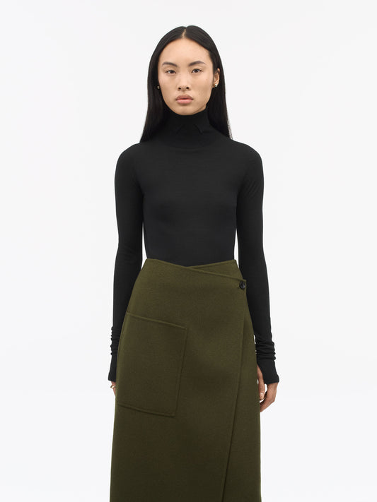 Tiger of Sweden | Pull en laine mérinos ''Aminha'' - Noir