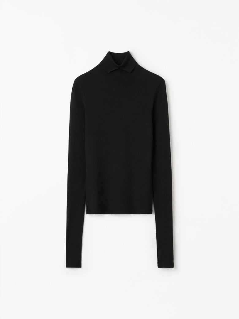 Tiger of Sweden | Pull en laine mérinos ''Aminha'' - Noir