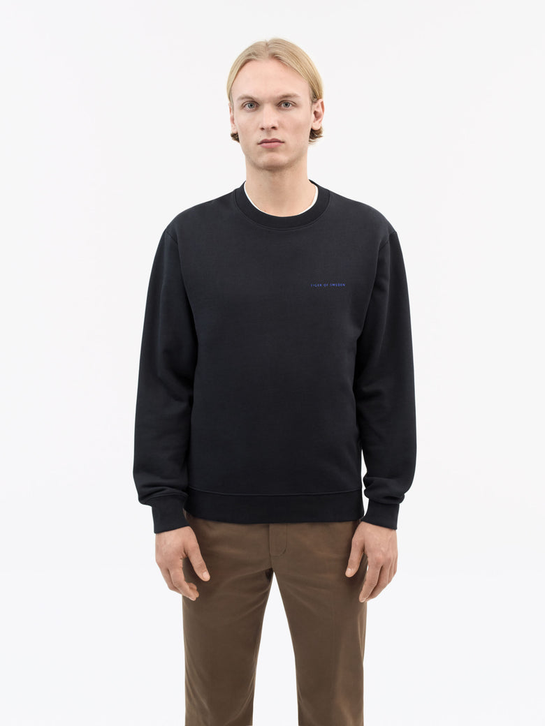 Tiger of Sweden | Pull en jersey "Emerson" - Bleu foncé