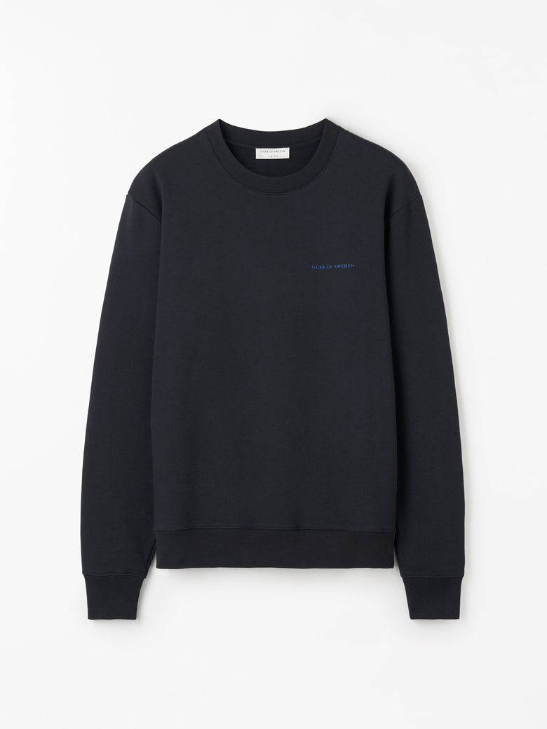 Tiger of Sweden | Pull en jersey "Emerson" - Bleu foncé