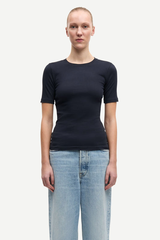 SAMSØE | T-shirt ajusté ''Saalexo'' - Marine