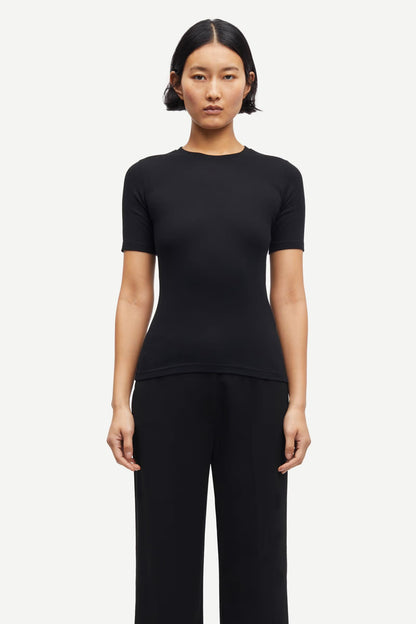 SAMSØE | T-shirt ajusté ''Saalexo'' - Noir