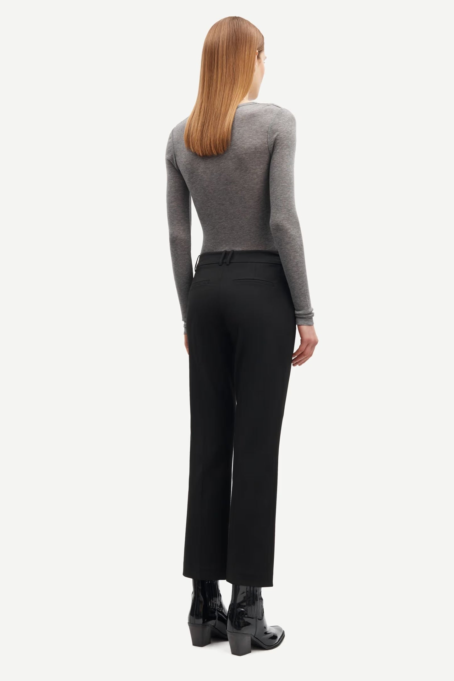 SAMSØE | Haut en jersey "Sadou" - Gris