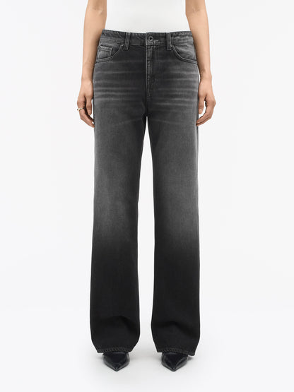 Tiger of Sweden | Jeans ''Milis'' à taille mi-haute - Noir