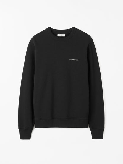 Tiger of Sweden | Pull en jersey "Emerson" - Noir