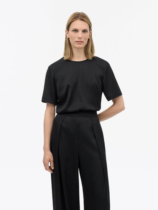 Tiger of Sweden | Blouse à manches courtes "Robyn" - Noir