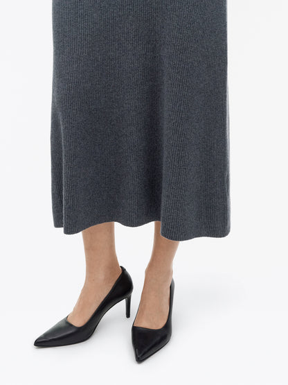 Tiger of Sweden | Jupe midi en laine et cachemire 'Zaya' | Gris