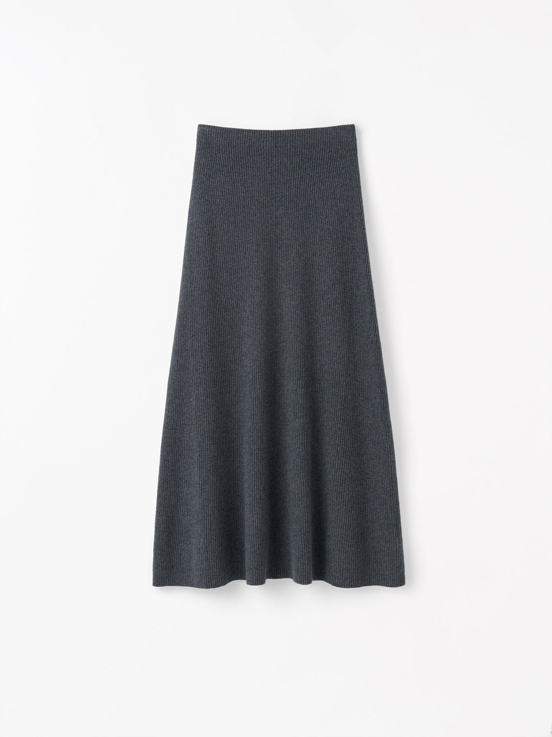 Tiger of Sweden | Jupe midi en laine et cachemire 'Zaya' | Gris