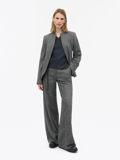 Tiger of Sweden | Pantalon en laine brossée 'Ellis' | Gris