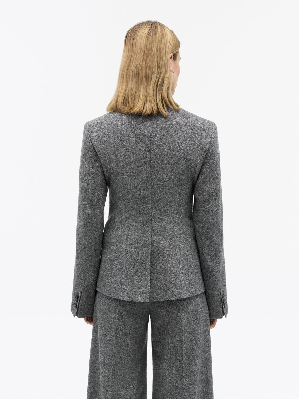 Tiger of Sweden | Veste en laine brossée 'Elisa' | Grise