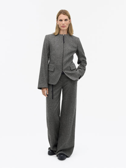 Tiger of Sweden | Veste en laine brossée 'Elisa' | Grise