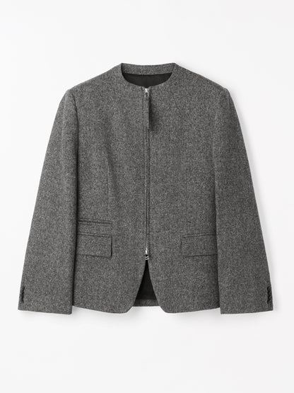 Tiger of Sweden | Veste en laine brossée 'Elisa' | Grise