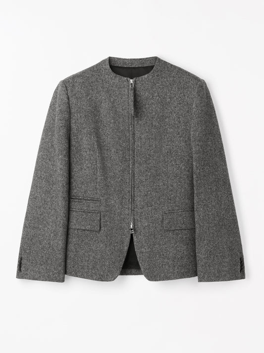Tiger of Sweden | Veste en laine brossée 'Elisa' | Grise