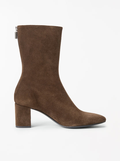 Tiger of Sweden | Bottes en daim Polika | Marron foncé