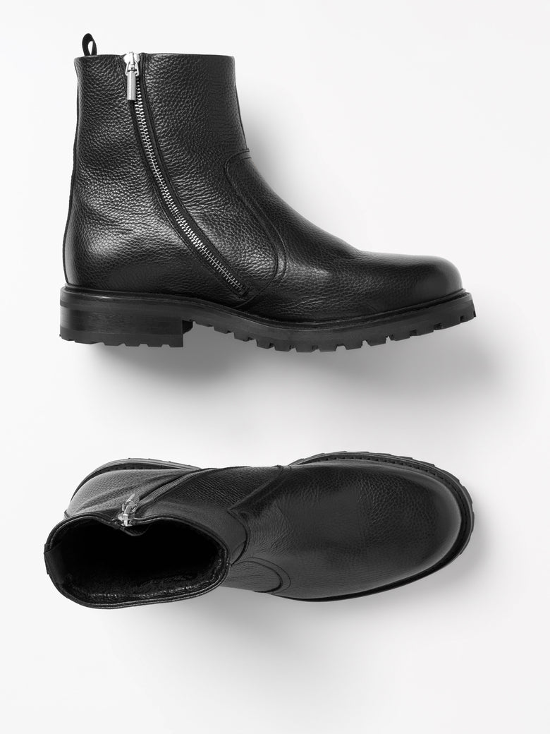 Tiger of Sweden | Bottes en Cuir "Foveo" - Noir