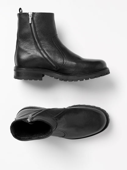 Tiger of Sweden | Bottes en Cuir "Foveo" - Noir
