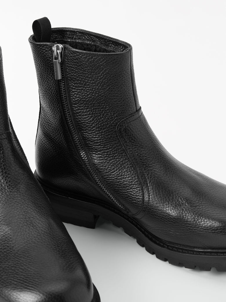 Tiger of Sweden | Bottes en Cuir "Foveo" - Noir