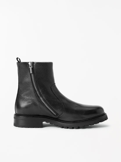 Tiger of Sweden | Bottes en Cuir "Foveo" - Noir