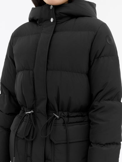 Tiger of Sweden | Manteau matelassé mi-long 'Cory' | Noir